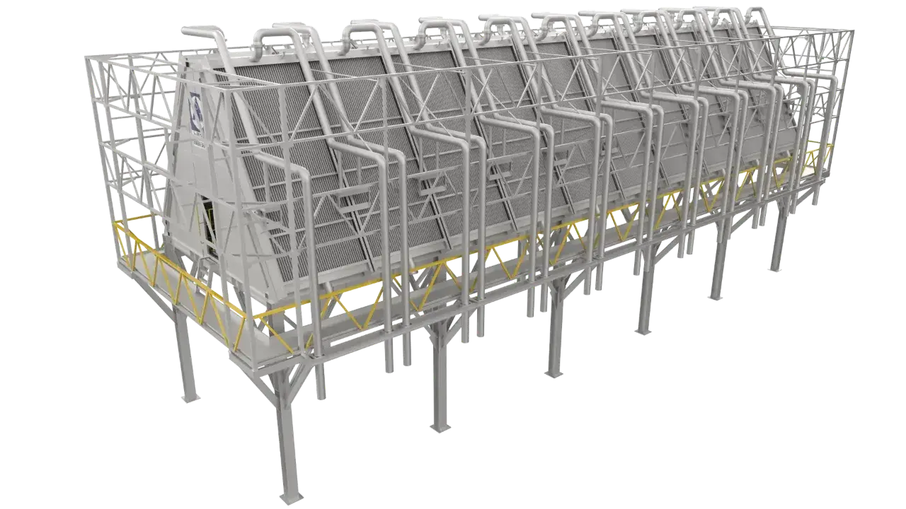 Flat Roof Induced Air Cooler
